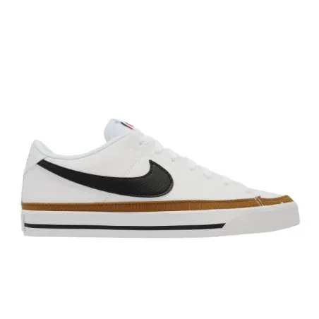Nike Femme -Nike Court Legacy Next Nature – Blanc/Ocre du désert - NIKE