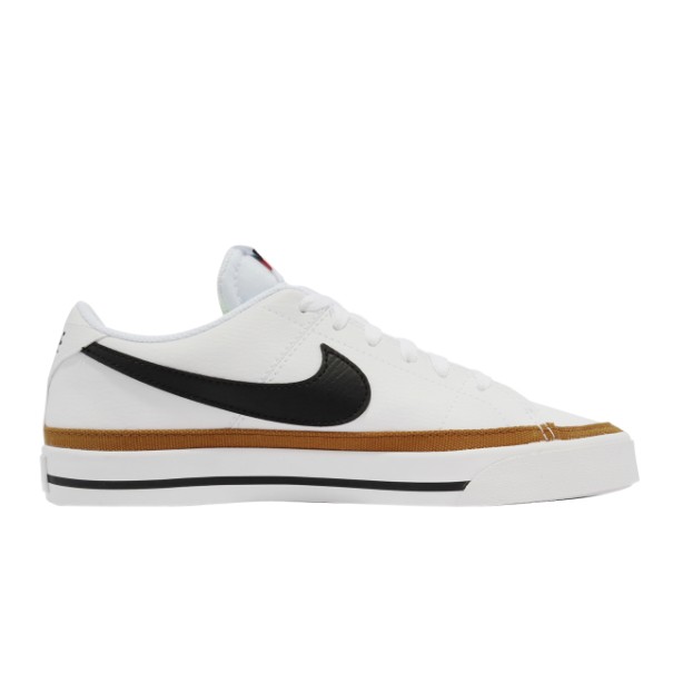 Nike Femme -Nike Court Legacy Next Nature – Blanc/Ocre du désert - NIKE