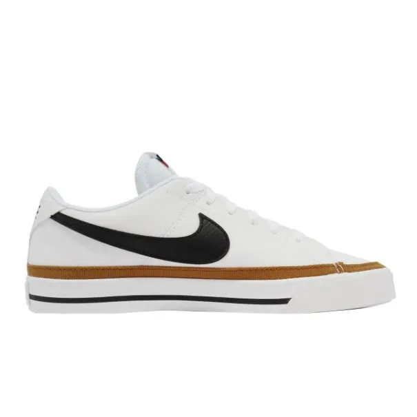 Nike Femme -Nike Court Legacy Next Nature – Blanc/Ocre du désert - NIKE