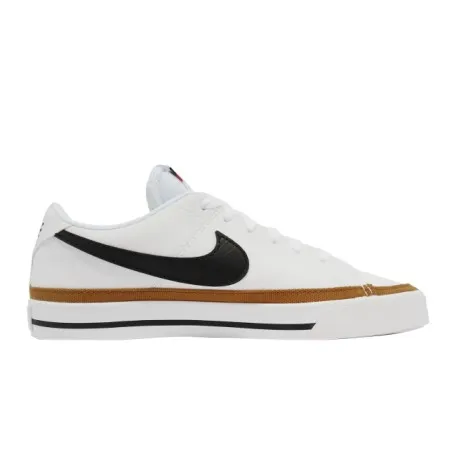 Nike Femme -Nike Court Legacy Next Nature – Blanc/Ocre du désert - NIKE