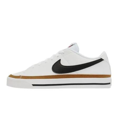 Nike Femme -Nike Court Legacy Next Nature – Blanc/Ocre du désert - NIKE