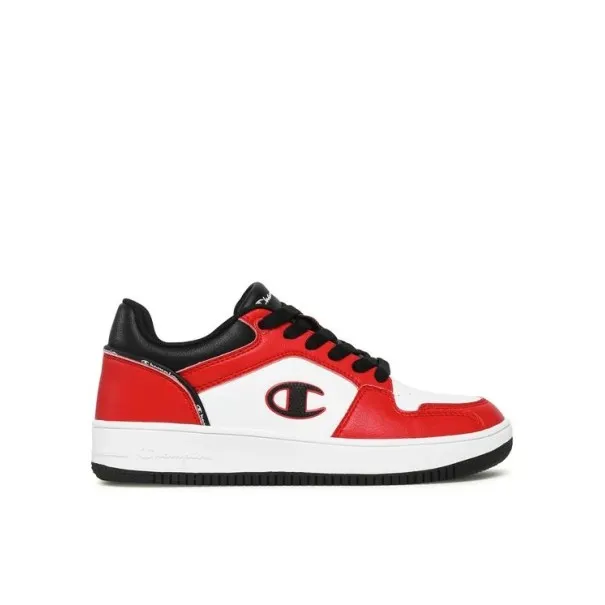 Champion – Chaussure basse Rebound 2.0 Low B PS – Rouge Blanc Noir - CHAMPION