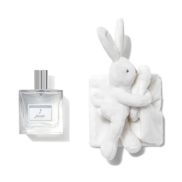 JACADI – COFFRET BLANC EAU DE SENTEUR 100ML+ LAPIN - JACADI