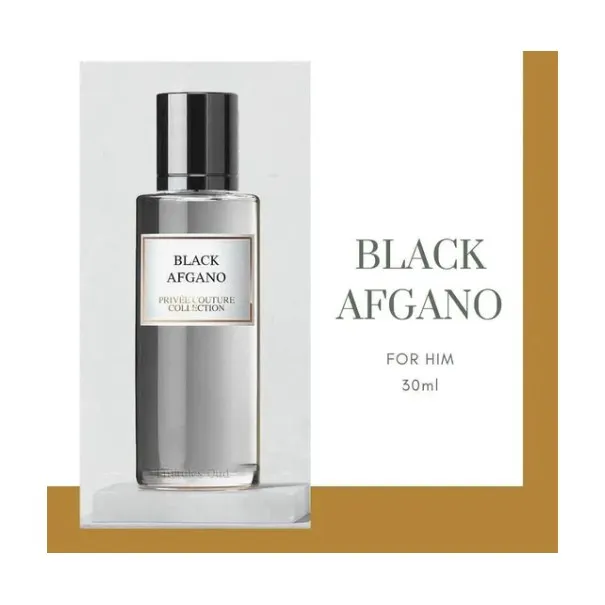 PRIVEE BLACK AFGHANO EDP 30ML FOR UNISEX - privée couture collection