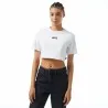 Vans – T-shirt blanc Vans Flying V Crew Crop II – Blanc - VANS