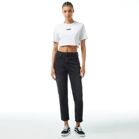 Vans – T-shirt blanc Vans Flying V Crew Crop II – Blanc - VANS
