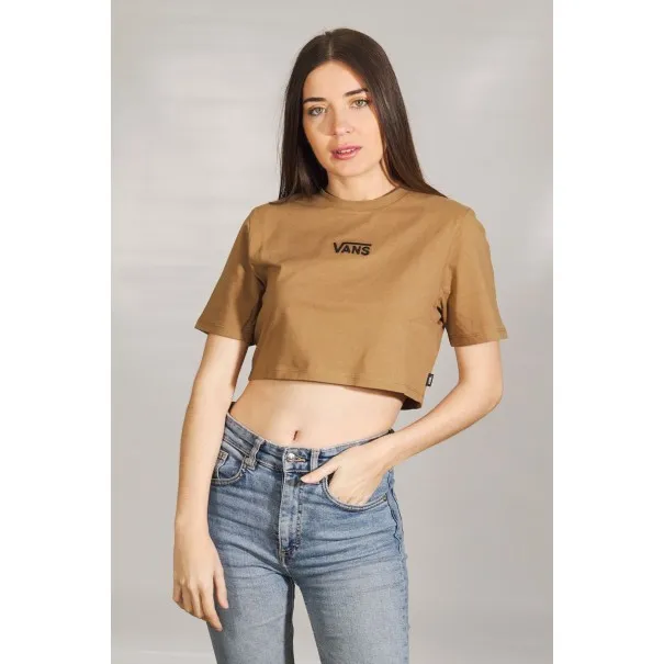 Vans- T-shirt en coton Vans – Marron - VANS