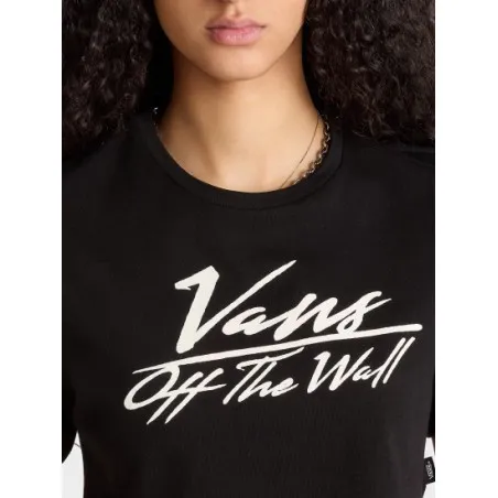 Vans – t-shirt off the wall – Noir - VANS