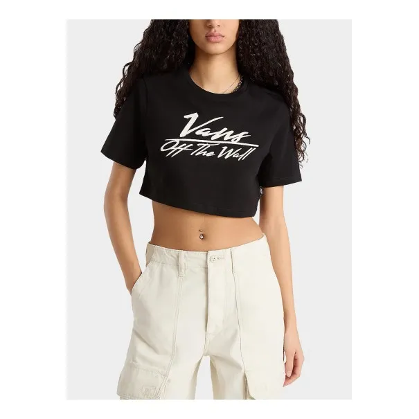 Vans – t-shirt off the wall – Noir - VANS