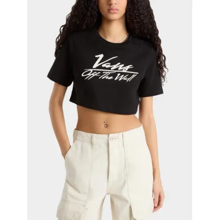 Vans – t-shirt off the wall – Noir - VANS