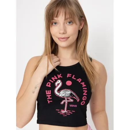Vans – Débardeur Vans Flaminghost Fitted Tank Wmn – Noir - VANS