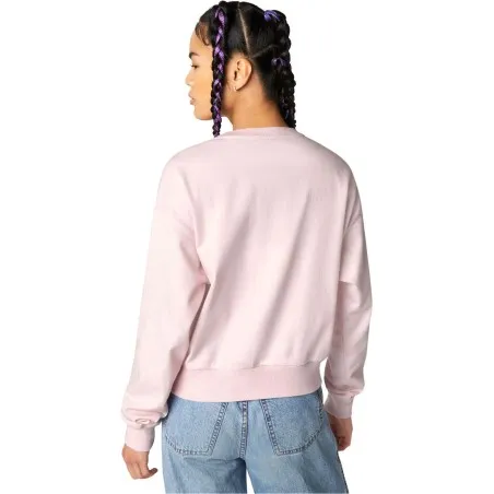 Converse Femme – Sweat-shirt ras du cou avec patch Chuck Taylor – À peine rose - CONVERSE