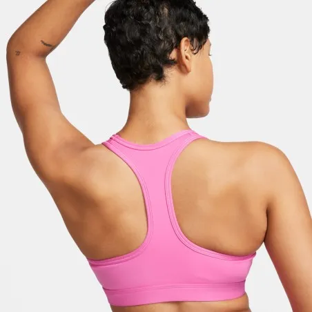 Nike Femme -Brassière femme Nike Swoosh – Rose - NIKE