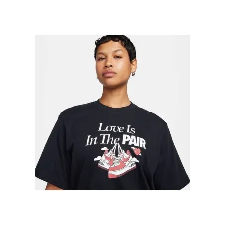 Nike Femme – T-SHIRT FEMME NIKE Love – Noir - NIKE