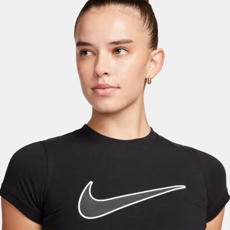 Nike Femme – T-shirt court Nike Sportswear – Noir - NIKE