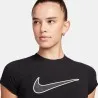 Nike Femme – T-shirt court Nike Sportswear – Noir - NIKE