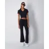 Champion -CHAMPION JAMBE LARGE – Noir - CHAMPION