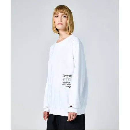 Champion -Sweat-shirt ras du cou Champion – Blanc - CHAMPION