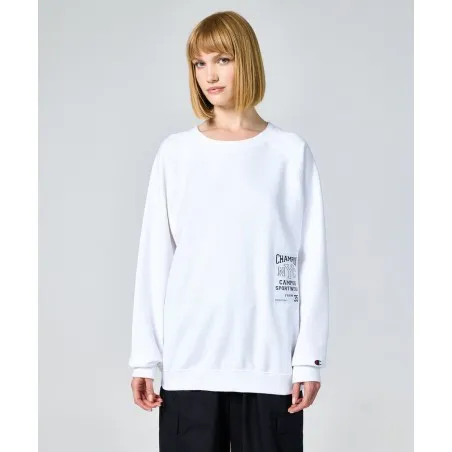 Champion -Sweat-shirt ras du cou Champion – Blanc - CHAMPION
