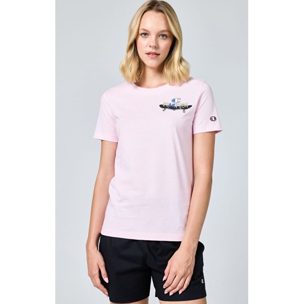 Champion -T-shirt ras du cou Champion – Rose - CHAMPION