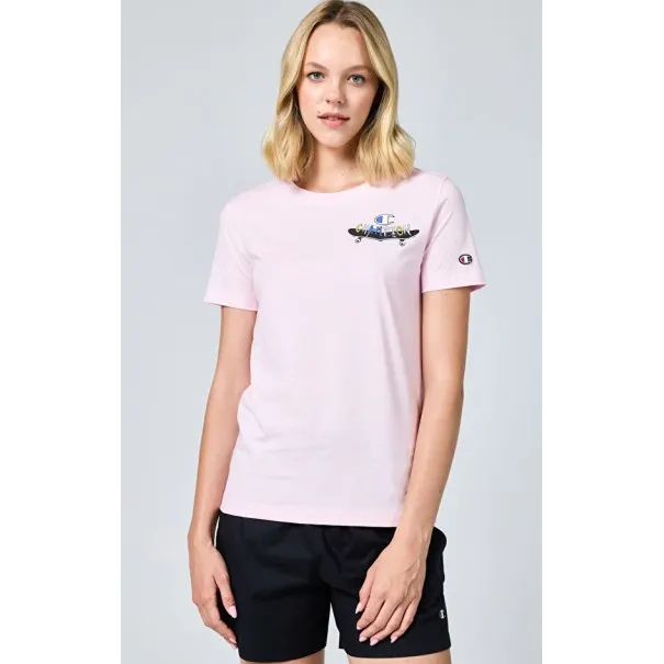 Champion -T-shirt ras du cou Champion – Rose - CHAMPION