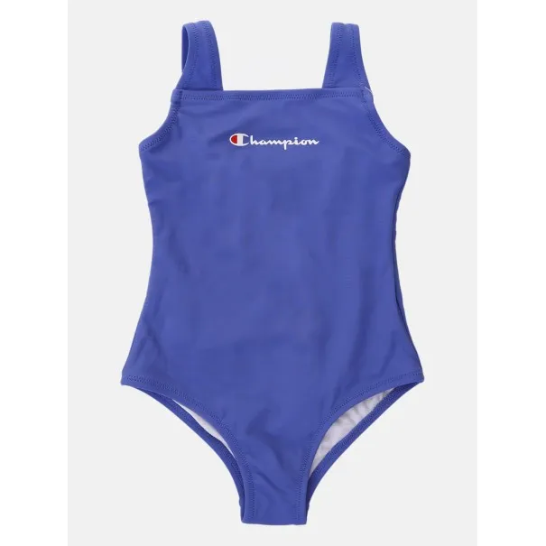 Champion -CHAMPION STRETCH MATT NYLON SWIMSUIT – Bleu - CHAMPION