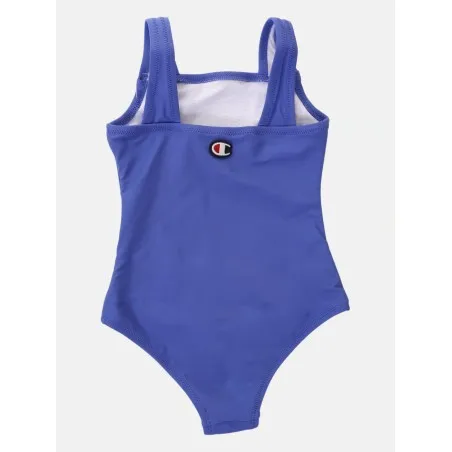 Champion -CHAMPION STRETCH MATT NYLON SWIMSUIT – Bleu - CHAMPION