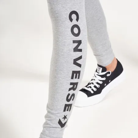 Converse Femme – Leggings Wordmark – Gris - CONVERSE