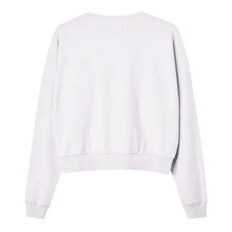 Converse Femme – Sweat-shirt ras du cou avec patch Chuck Taylor – Blanc - CONVERSE
