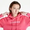 Converse Femme – Converse Wordmark Fleece Pullover Hoodie – Rose - CONVERSE