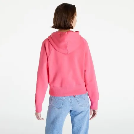 Converse Femme – Converse Wordmark Fleece Pullover Hoodie – Rose - CONVERSE