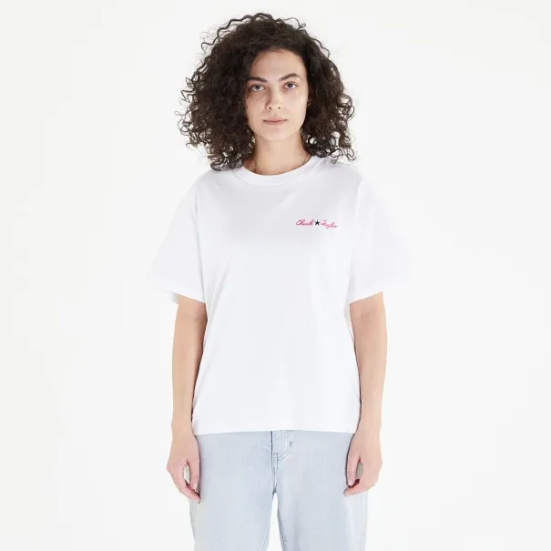 Converse Femme – T-shirt surdimensionné Converse All Star – Blanc - CONVERSE