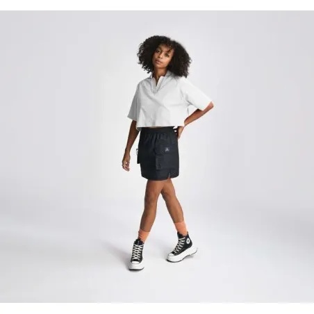 Converse Femme – Jupe tissée utilitaire – Noir - CONVERSE