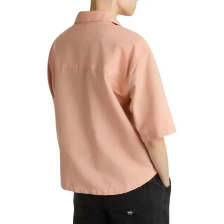 Vans – VANS MCMILLAN SS W SHIRT COPPER TAN – Rose - VANS