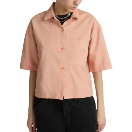 Vans – VANS MCMILLAN SS W SHIRT COPPER TAN – Rose - VANS