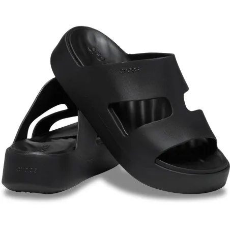 Crocs Femme – Getaway Platform H-Strap – Noir - CROCS