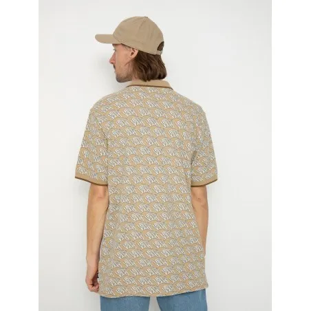 Vans – Polo Vans Lewis Mills – marron (encens) - VANS