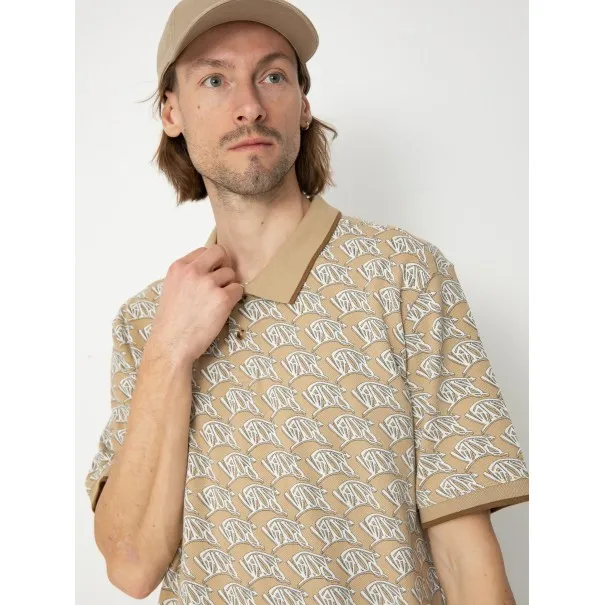 Vans – Polo Vans Lewis Mills – marron (encens) - VANS