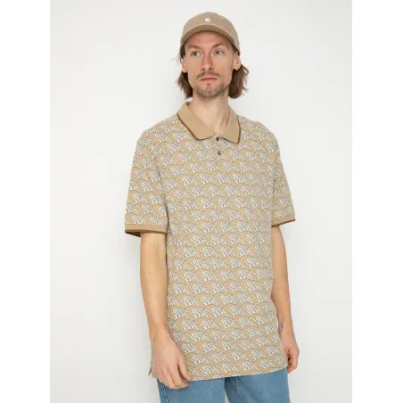 Vans – Polo Vans Lewis Mills – marron (encens) - VANS