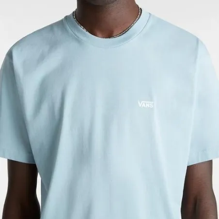 Vans – T-shirt Vans avec logo sur la poitrine gauche – bleu - VANS