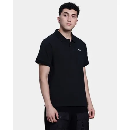 Converse Homme – Polo avec patch de chaussure – Noir - CONVERSE