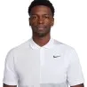 Nike Homme – Polo Nike Dri-Fit Victory+ Blocked – Blanc - NIKE