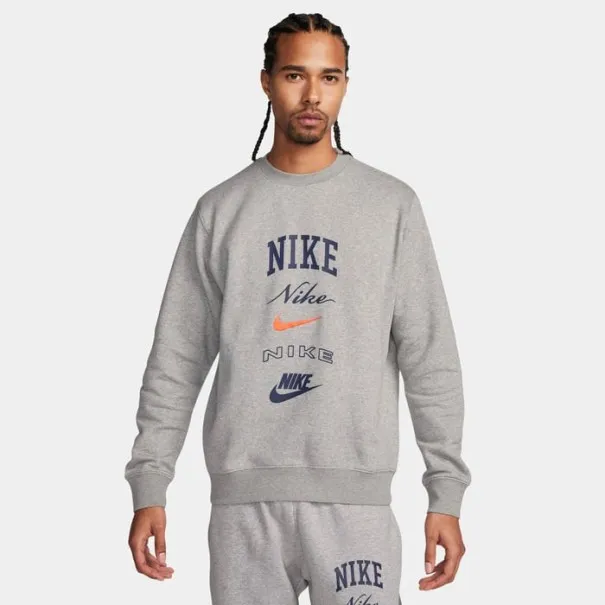 Nike Homme – SweatNike Club – Gris - NIKE