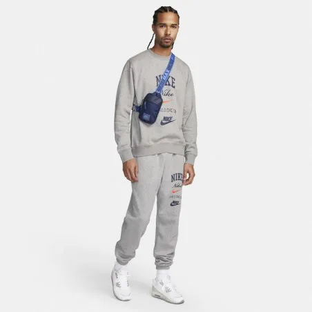 Nike Homme – Sweat à capuche Nike Club – Gris - NIKE