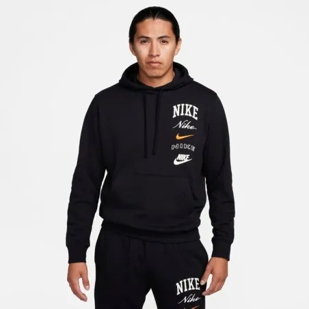 Nike Homme – Sweat à capuche Nike Club – Noir - NIKE