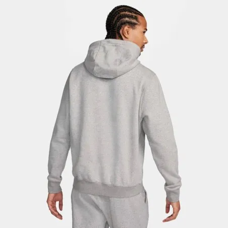 Nike Homme – Sweat à capuche Nike Club – Gris foncé chiné/Gris fumé - NIKE