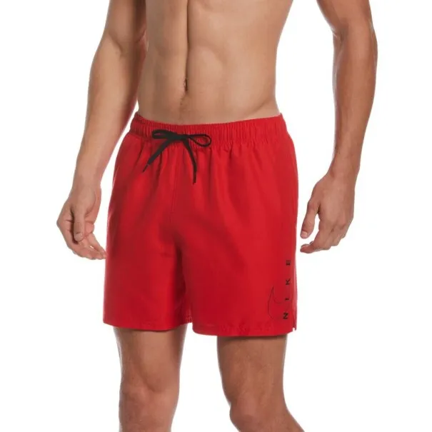 Nike – Boxer de bain Nike avec logo Sea Swoosh – Rouge - NIKE