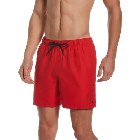 Nike – Boxer de bain Nike avec logo Sea Swoosh – Rouge - NIKE