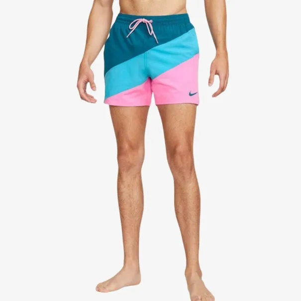 Nike – Short de bain Nike Color Surge 5 – Rose Bleu - NIKE