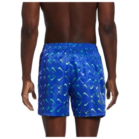 Nike – SHORT DE BAIN NIKE MULTI SWOOSH 5? VOLLEY – Bleu - NIKE